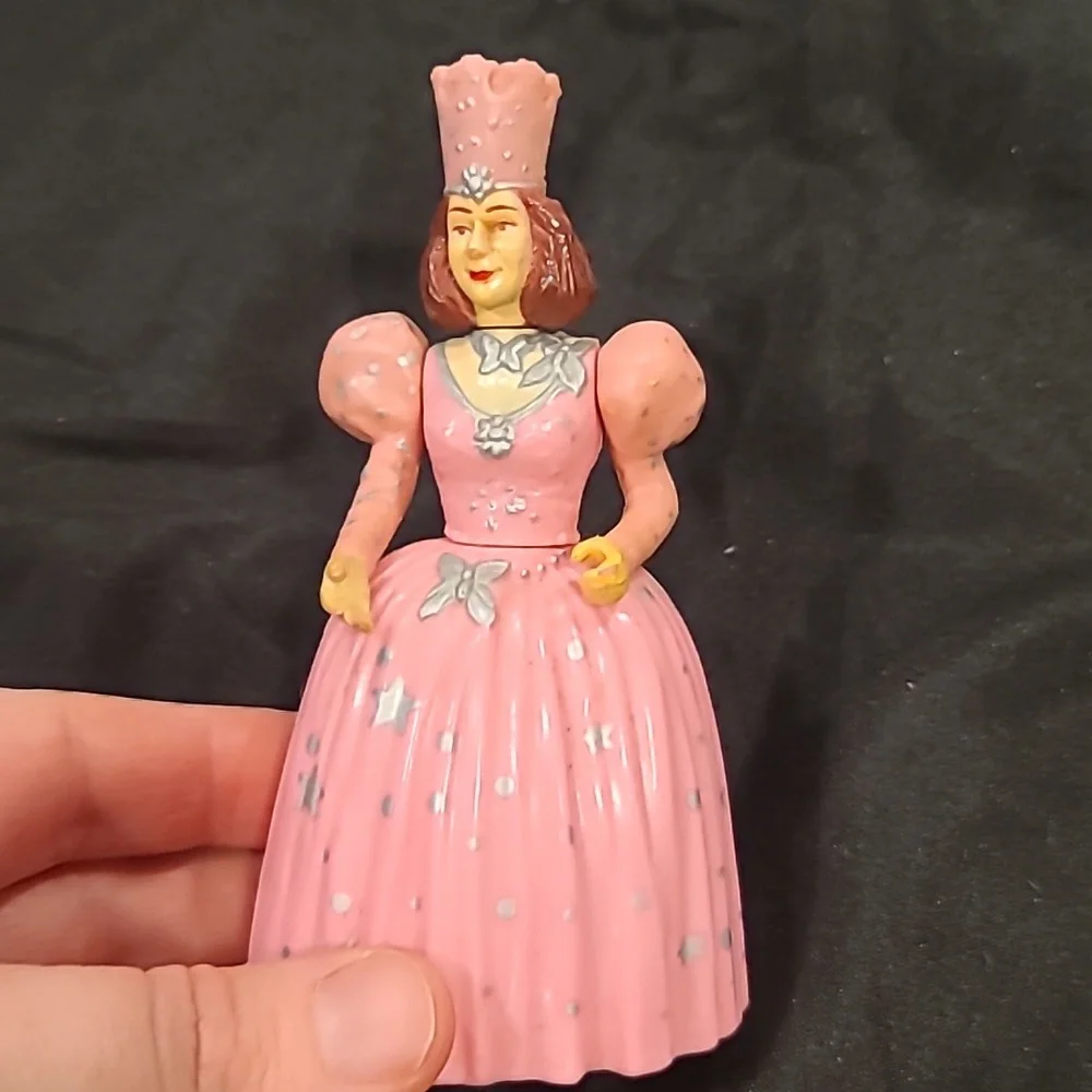 Vintage 1988 Wizard of Oz 4” Jointed Action Figure MGM/Turner Glinda Good